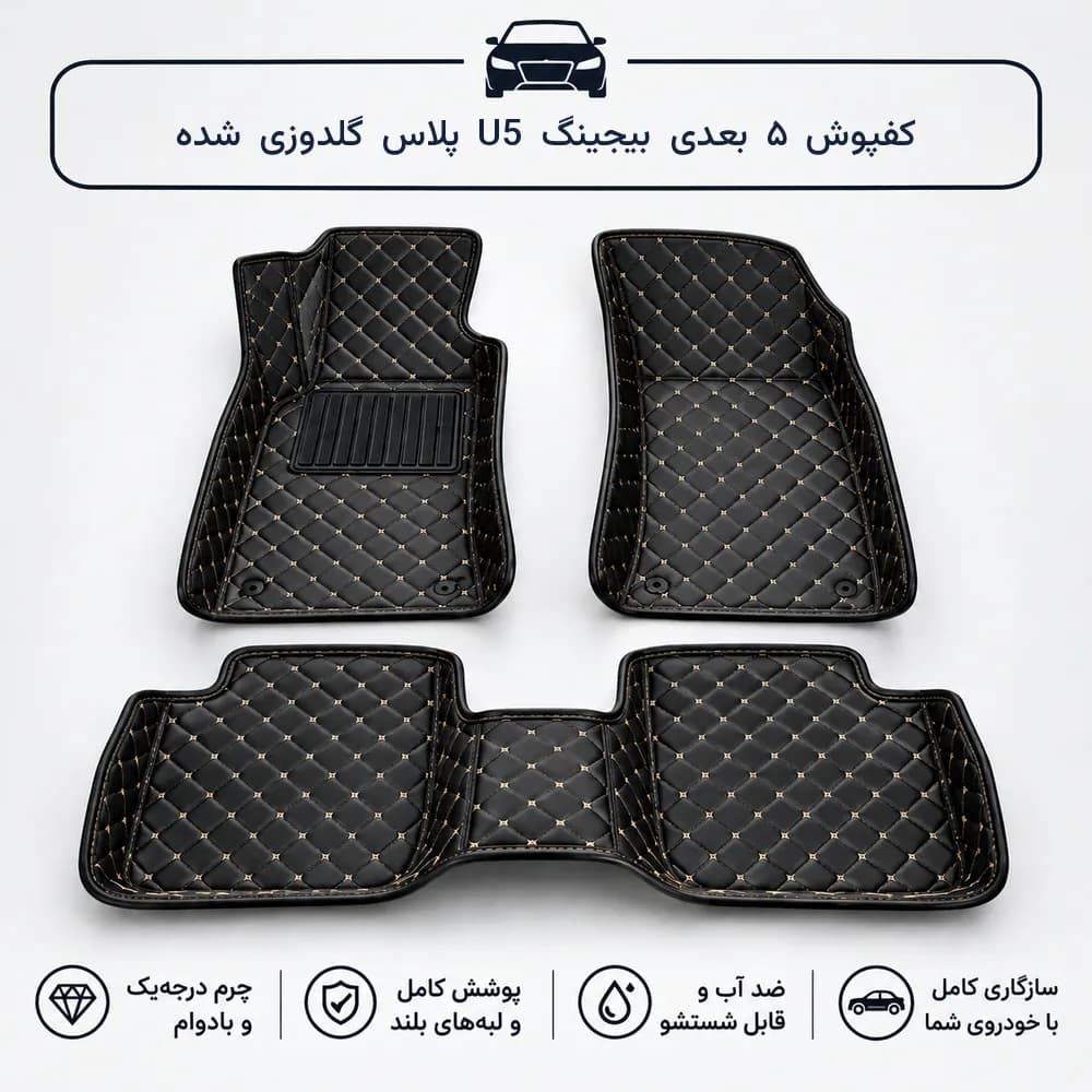 کفپوش ۵ بعدی بیجینگ U5 پلاس