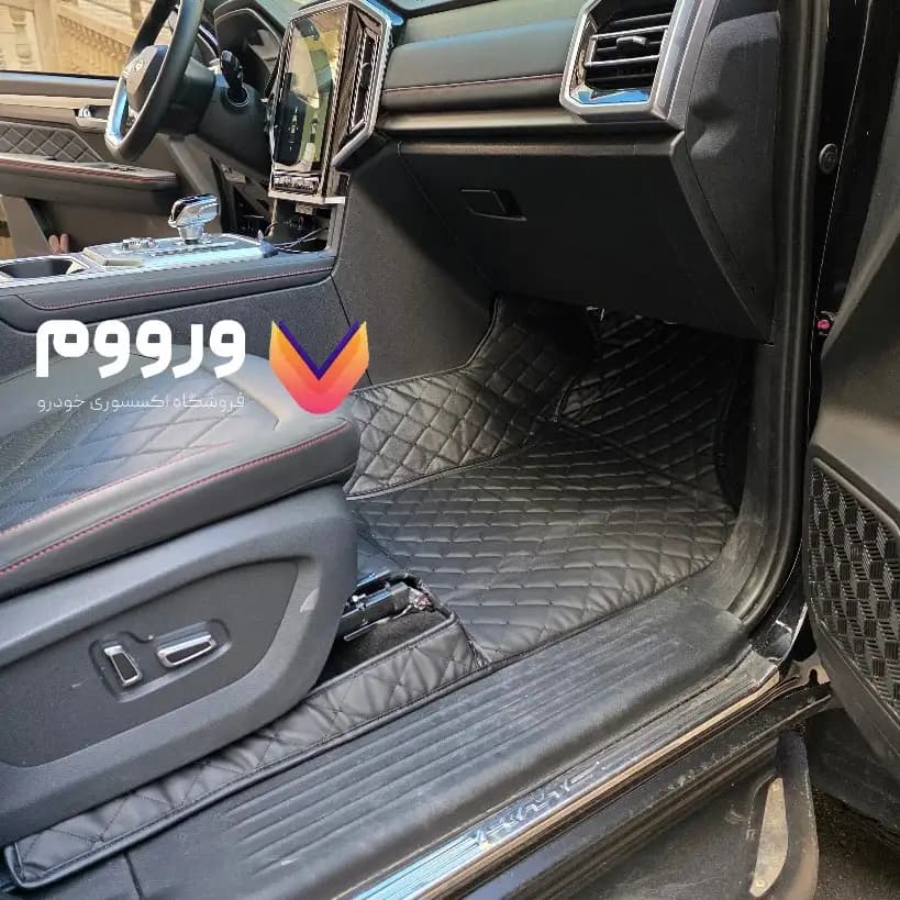 کفپوش KMC T9 مدل چرمی گلدوزی شده